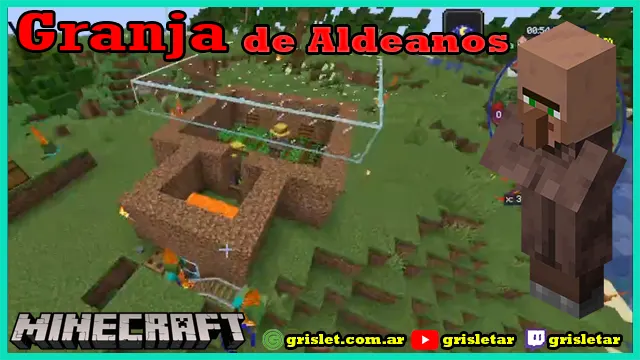 Granja De Aldeanos En Minecraft La Mas Importante En Tu Survival