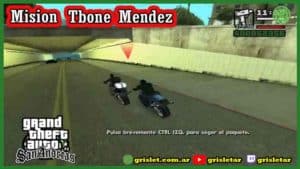 Mision Tbone Mendez Gta San andreas